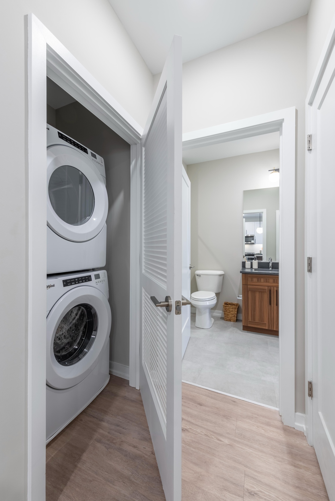 In-unit laundry